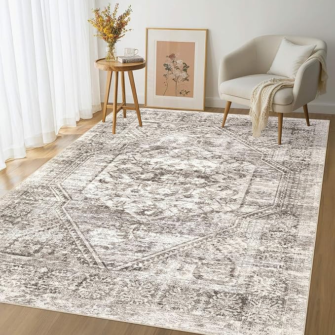 Vintage Living Room Area Rug 9x12 - Image 9