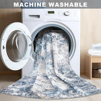 DMOYEST 9x12 Area Rug for Living Room, Washable & Non Slip Large Indoor Carpet - Image 6