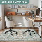 48"x72" Office Chair Mat for Hardwood Tile Floor, Under Desk Carpet Protector - Image 5
