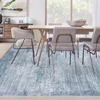 Area Rugs 8x10 Living Room: Washable Rug Modern Abstract Large Rugs Soft Non - Image 4