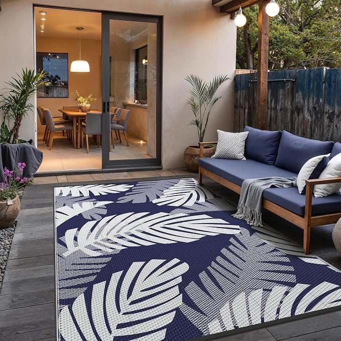 GENIMO Waterproof Outdoor Rug 5' x 8' - Image 3