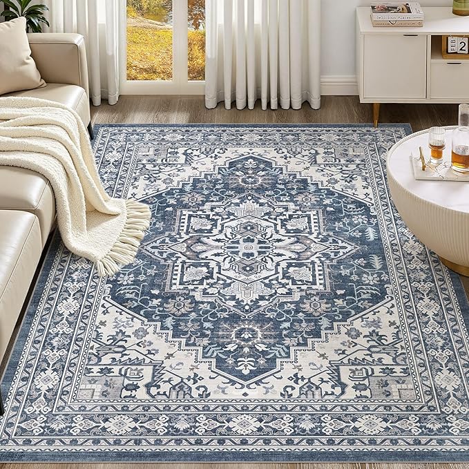 UERMEI 5x7 Area Rug for Living Room - Image 2