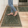 GENIMO Kitchen Rugs Non Slip Washable, Cushioned Standing Mat, Kitchen Runner by GENIMO