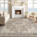 Vintage Living Room Area Rug 5x8 - Image 6