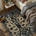DCX Washable 2x3 Snake Rug, Soft Low Pile Carpet, Kid & Pet Friendly - Image 2