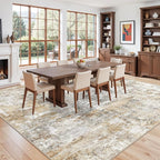 12x12ft Square Living Room Rug – Non-Slip Washable Extra Large Floor Carpet - Image 4