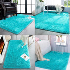 TWINNIS Super Soft Shaggy Rugs Fluffy Carpets, 4x5.9 Feet, Indoor Modern Plush - Image 5