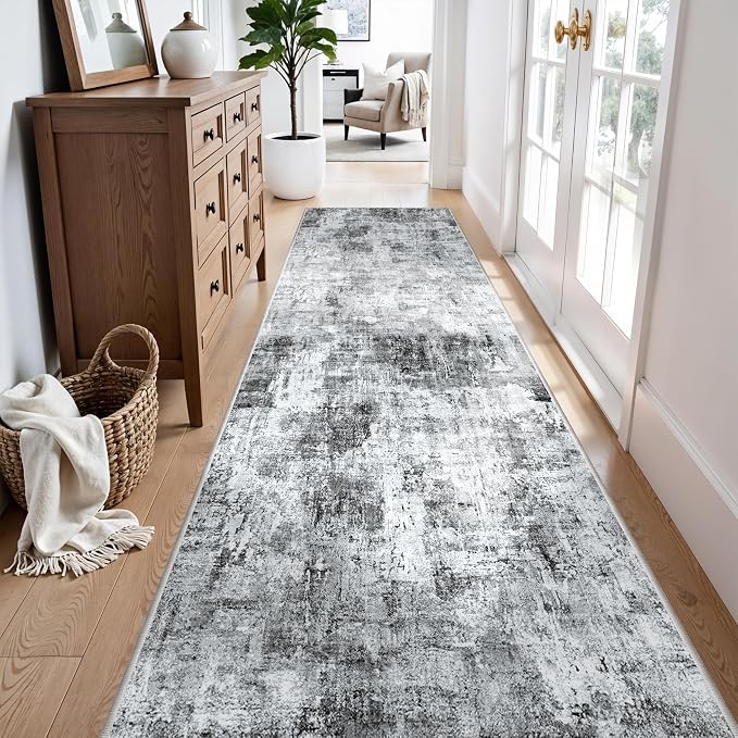 Rug Runners for Hallways Non Slip – 3X10 Washable Long Carpet Runner for - Image 4