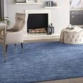 Nourison Home Nourison Essentials Navy Blue 10' x 14' Area Rug by NourisonHome