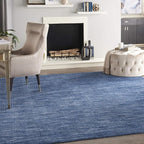 Nourison Home Nourison Essentials Navy Blue 8' x 10' Area Rug by NourisonHome