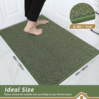 BEQHAUSE Kitchen Rugs 32"x48", Non-Slip Kitchen Mats - Image 2