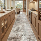 Soalmost Runner Rug 2x10 Washable Non-Slip Hallway Runner Rugs - Image 2