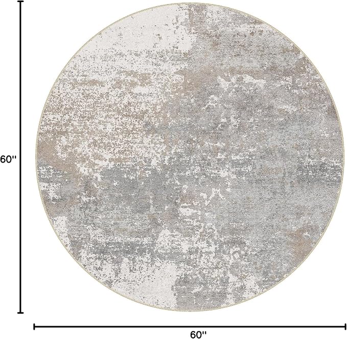 5ft Round Area Rug - Image 2
