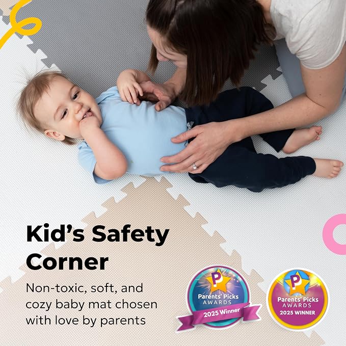 MioTetto Baby Play Mat, Soft Foam Floor Tiles - Image 7