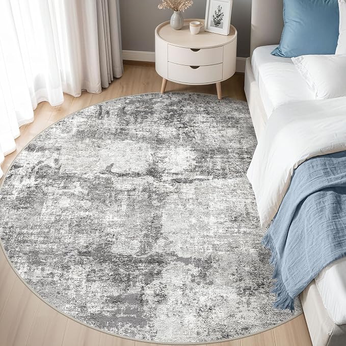 DMOYEST 6ft Round Area Rug for Living Room - Image 3