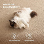 Bedsure 6x9 Faux Wool Area Rugs - Image 2