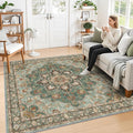 TOPRUUG Green Living Room Rug by TOPRUUG