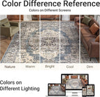befbee 8x10 Area Rugs for Living Room, Stain Resistant Neutral Washable Rugs - Image 6