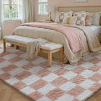 PureCozy Checkered Rug 7x10 for Living Room - Image 4