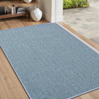 Ultra Thin Door Mat Indoor Entrance 24"x36", Low-Profile Indoor Door Mat by Unknown