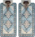 Hompet Cat Litter Mat 2 Pack, 24x60 Large Machine Washable Trapping Mats by Hompet
