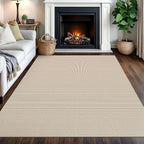 IOHOUZE Washable Area Rug 5x7 Non Slip Rubber Backed Rugs by iOhouze
