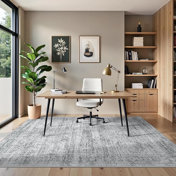 5x7 Area Rugs, Ultra-Thin Washable Rugs - Image 4