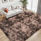 Area Rug for Living Room Bedroom: 4x6 Soft Fluffy Shag Upgrade Non-Slip High - Image 7