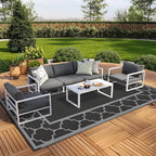 GENIMO 9' x 18' Outdoor Rug Waterproof by GENIMO