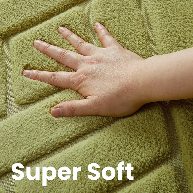 Macgace Ultra Soft Green Area Rug - Image 5