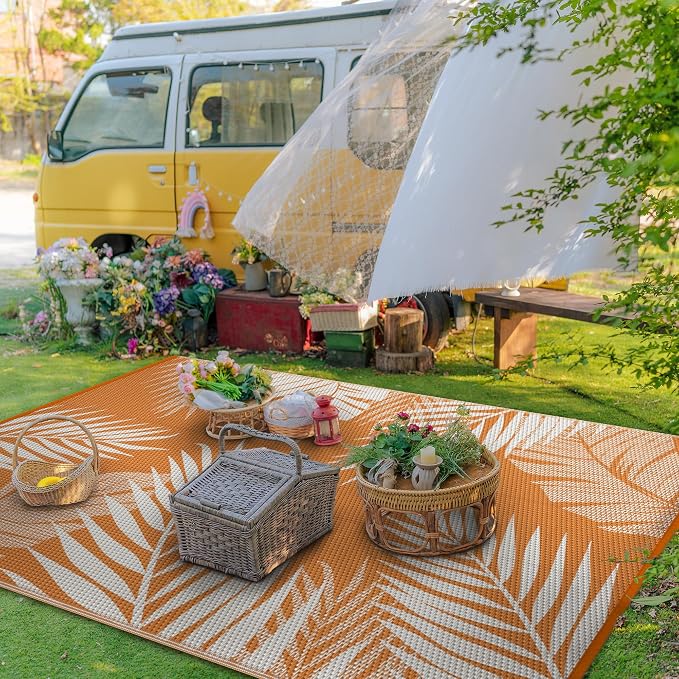 GENIMO Outdoor Rug 6' x 9' Waterproof - Image 3