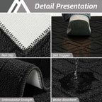 COSY HOMEER-Kitchen-Rugs-Non-Slip-Washable 24"x60" Absorbent Kitchen Runner - Image 5