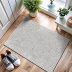 CAMILSON Easy Jute Rug 2x3, Indoor Outdoor Gray Color Farmhouse Area Rugs - Image 6