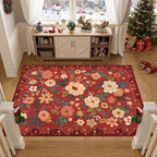 DUKINO 3x5 Area Rug, Floral Rugs - Image 6