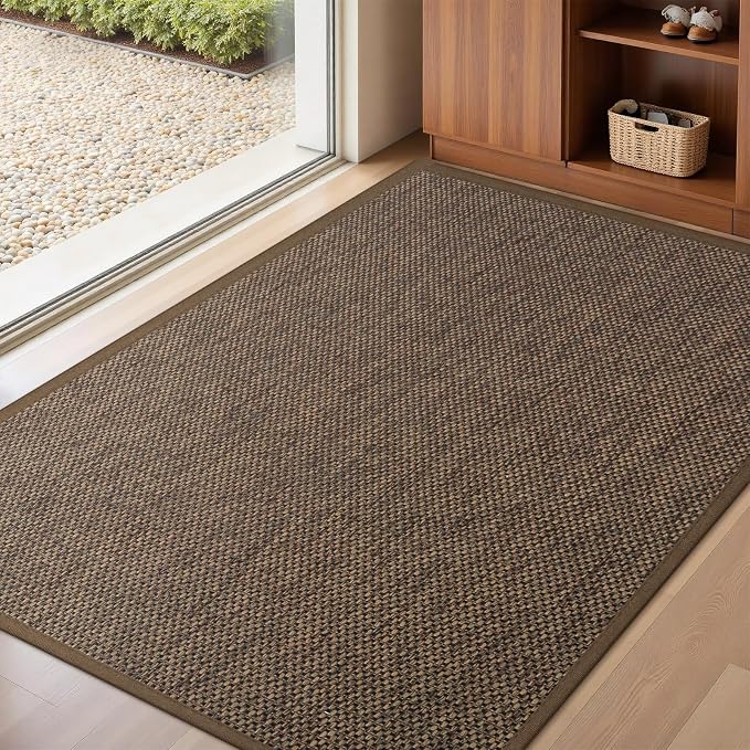 LEKEEPGO Door Mat 32"x47", Non Slip Door Mat Indoor Entrance, Rubber Backing by LEKEEPGO