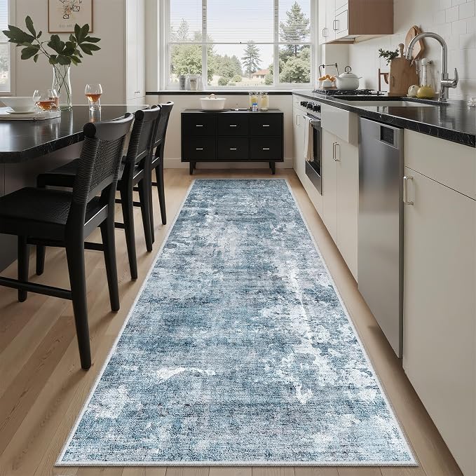 Soalmost Washable Runner Rug by Soalmost