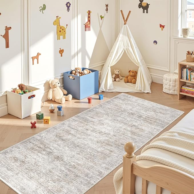 3x8 Runner Rug Non Slip Washable - Image 3