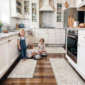 4 Pieces Kitchen Rug Set: Washable Water Resisitant Carpet by HYHAOYUNLAI