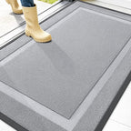 OLANLY Front Door Mat Indoor Outdoor Entrance, Waterproof All-Season, by OLANLY
