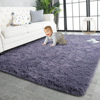 TWINNIS Super Soft Shaggy Rugs Fluffy Carpets 6x9 Feet, Indoor Modern Plush by TWINNIS