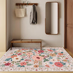 DUKINO 3x5 Area Rug, Floral Rugs - Image 6