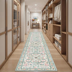 Runner Rug for Entryway: 2.6x10 Kitchen Rugs Non Slip Washable Ultra-Thin Soft - Image 5
