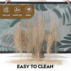 Front Door Mat, Heavy Duty Non-Slip Rubber Dirt Trapper, Quick-Dry Low-Profile - Image 4
