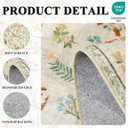 DUKINO 3x8 Washable Runner Rug, Low Pile Animal Print Non Slip Long Runner Rug - Image 4