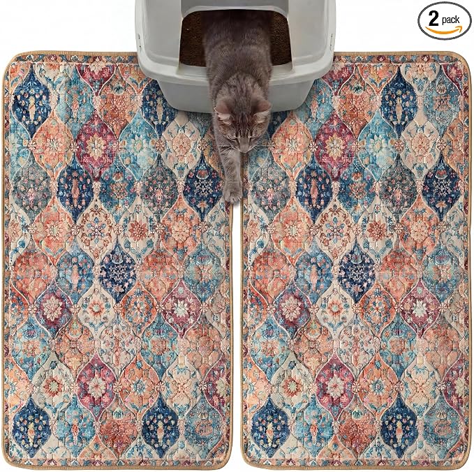 Hompet Reusable Pee Pads for Dogs, Non-Slip Washable Potty Pads for Floor 18x28 by Hompet