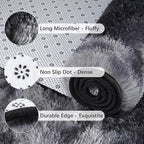 Chicrug Soft Runner Rugs for Bedroom Living Room Plush Fluffy Rug 2x6 Feet - Image 7