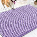 OLANLY Dog Door Mat for Muddy Paws 30x20, Ultra Absorbent Chenille Mud Doormat by OLANLY