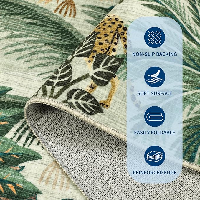 GarveeHome 3x5 Washable Area Rug - Image 4