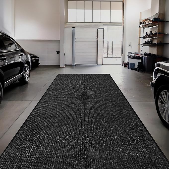 Large Door Mat 3' x 5' Black, Heavy Duty Commercial Floor Mat, Industrial Floor - Image 6