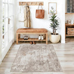 3x3 Square Entryway Rug Washable – Non-Slip Small Area Rug - Image 4